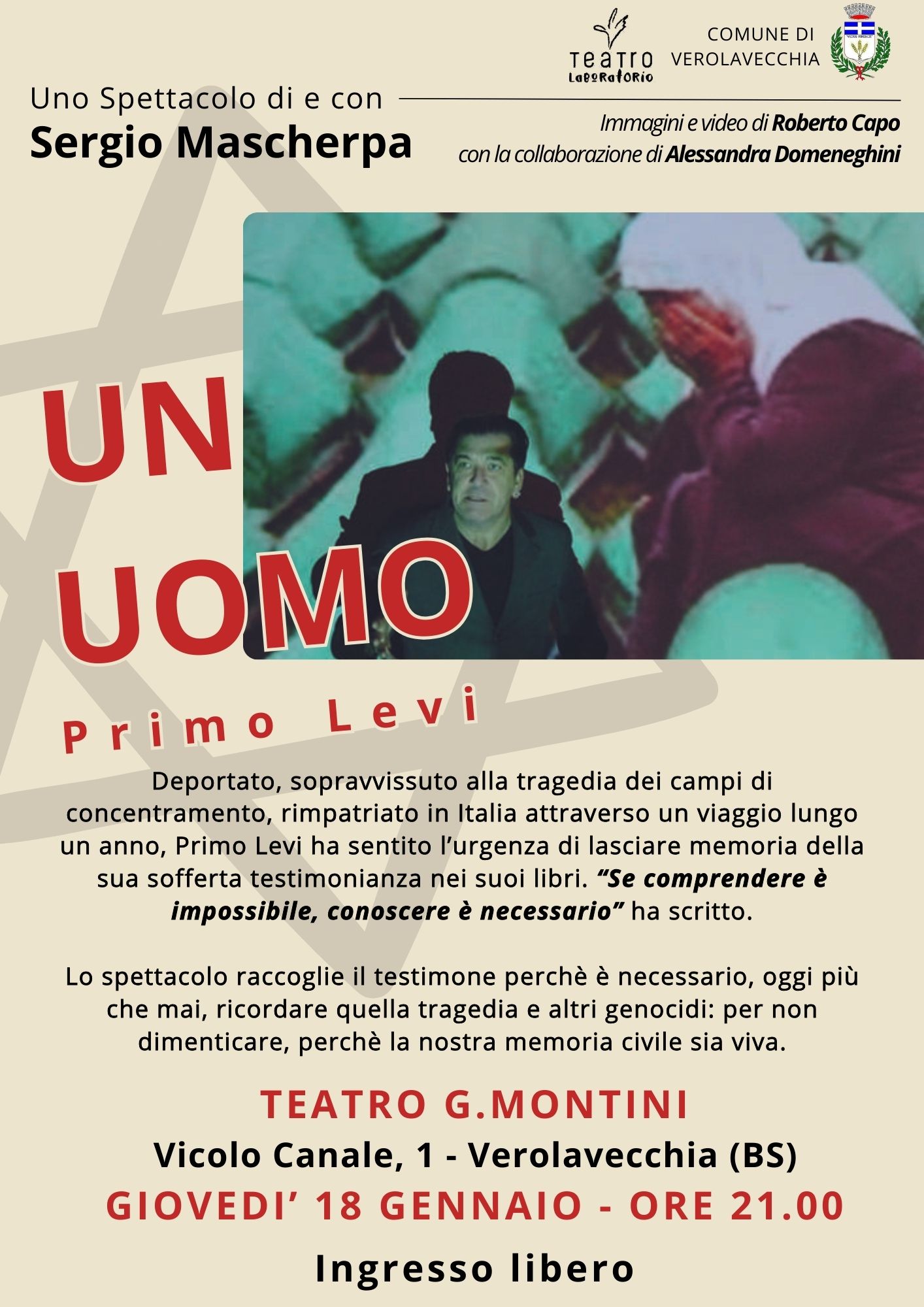 Un Uomo - Primo Levi